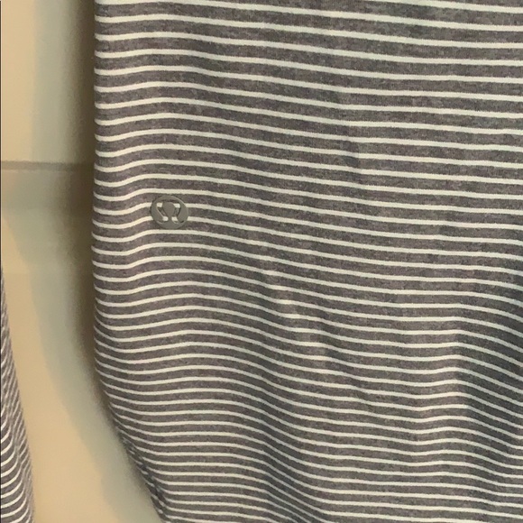 Lululemon Athletica Striped Henley Long-Sleeve - Picture 3 of 3